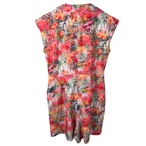 Athleta Womens Small Renewed Bloom Marlow Romper Tie Waist 4" Inseam #845942 - Picture 3 of 6